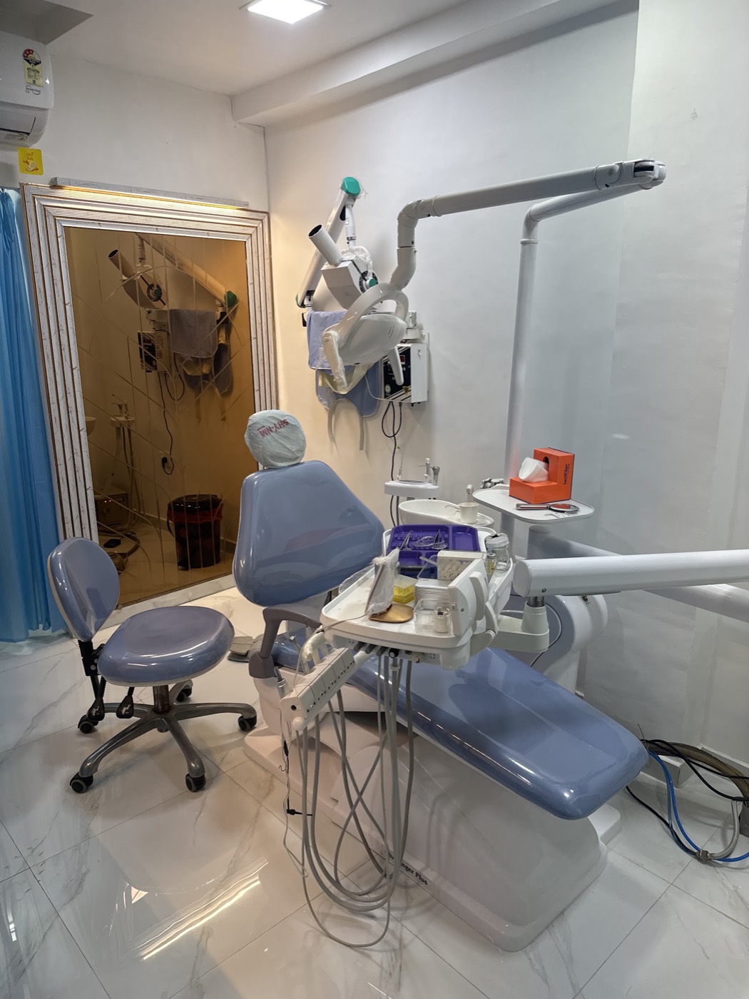 Dental chair and equipment